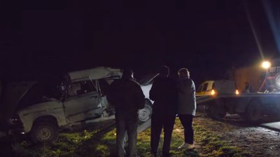 На дорозі Львів-Тернопіль відбулося зіткнення автопоїзда та легковика (ВІДЕО)