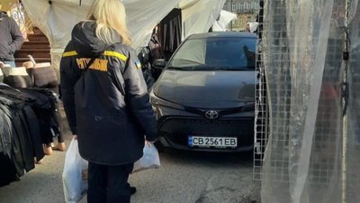 У Львові жінка заїхала на Краківський ринок (ФОТО)