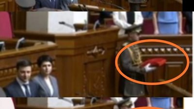 У Зеленського впало посвідчення президента