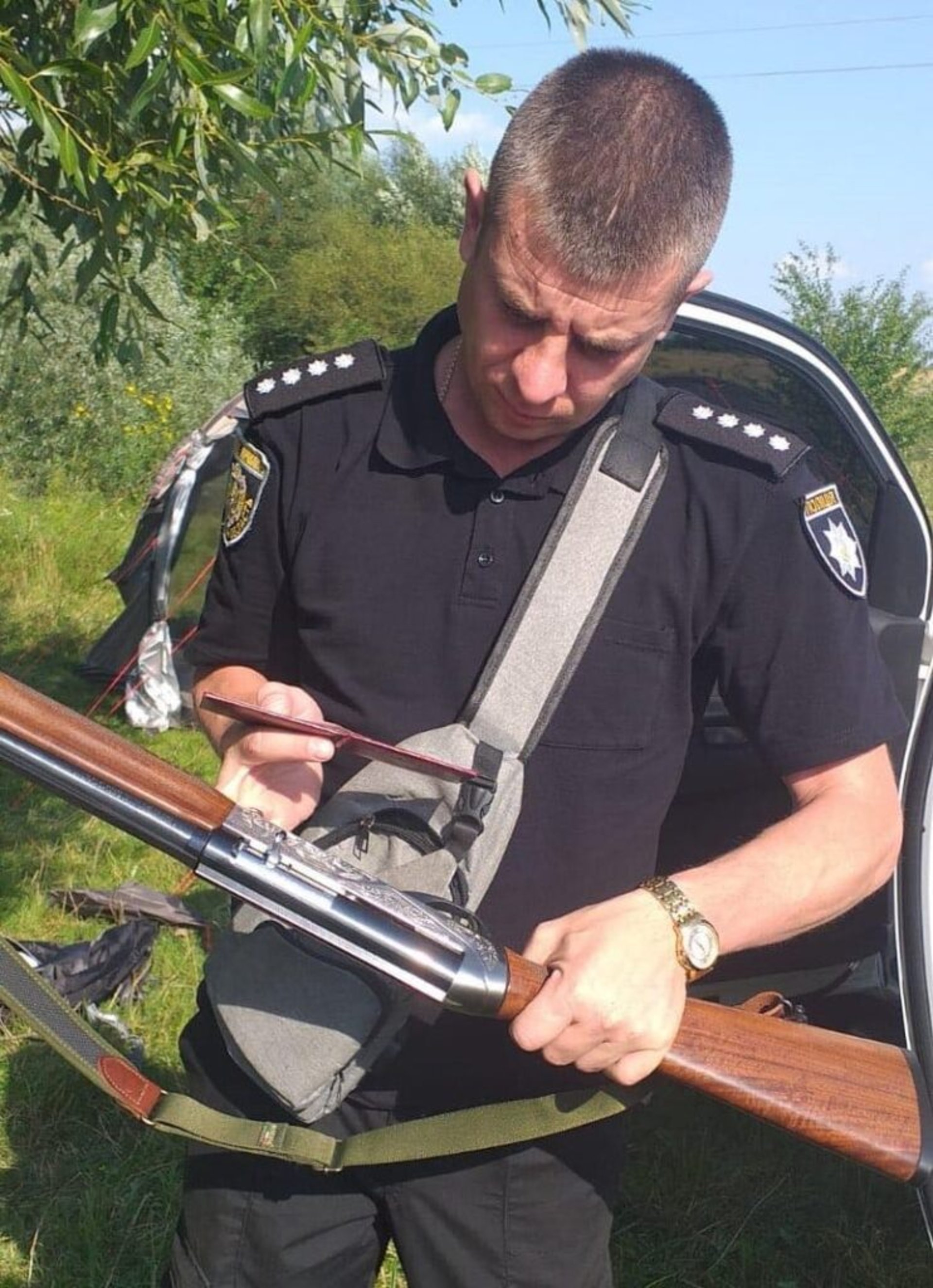 У Львівській області виявили 25 порушень правил полювання. Фото: Національна поліція