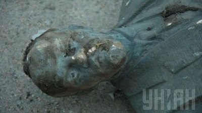 У Кривому Розі розбили "голову Лєніна"