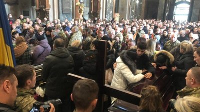 У Львові попрощалися із загиблими на Яворівському полігоні (ФОТО)