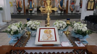 У Львові виставили ікону святого Івана Павла ІІ з його кров’ю