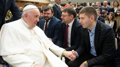 Папа Римський пообіцяв підтримку львівському реабілітаційному центру