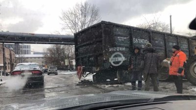 У Львові поїзд зійшов з рейсів (ФОТО)