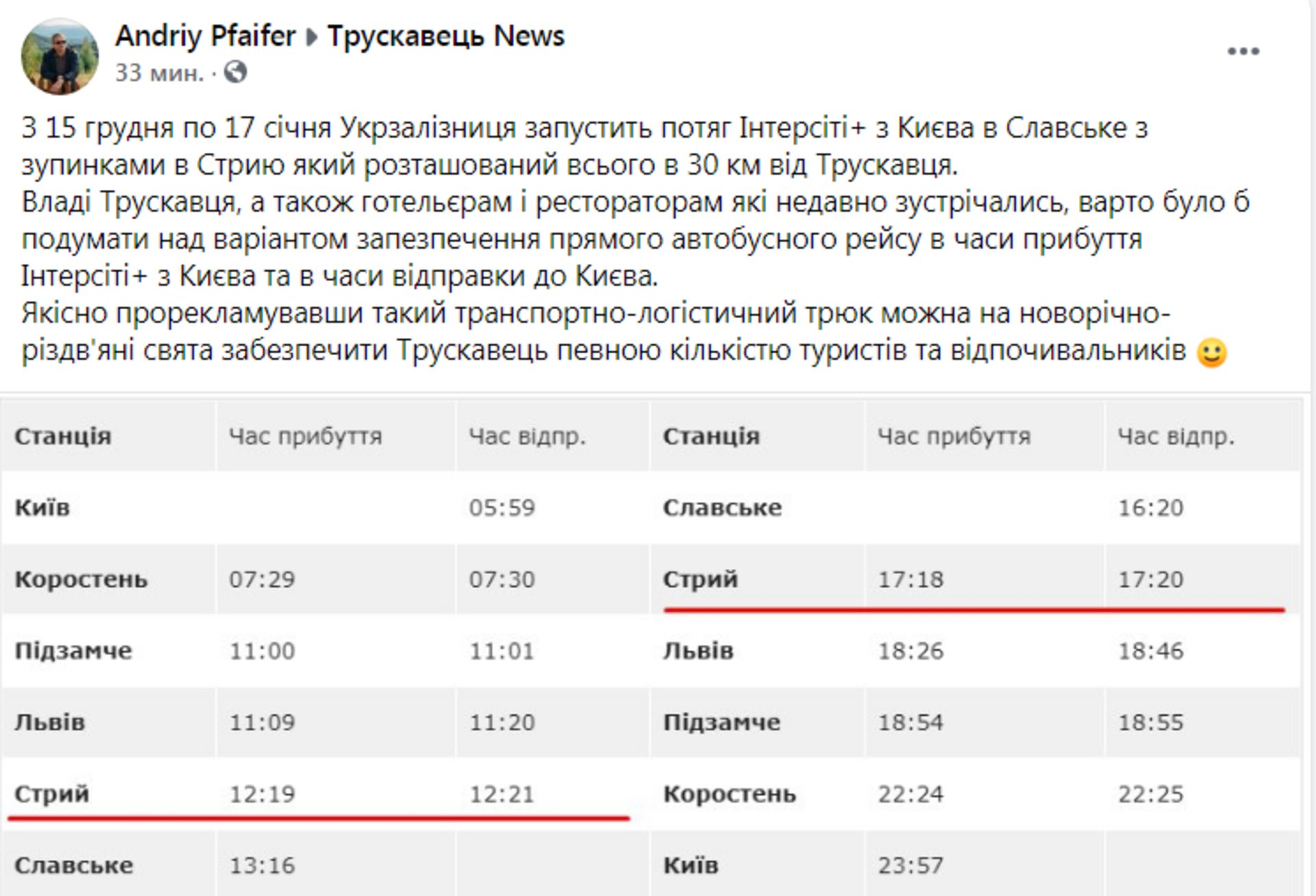 Скриншот ФБ