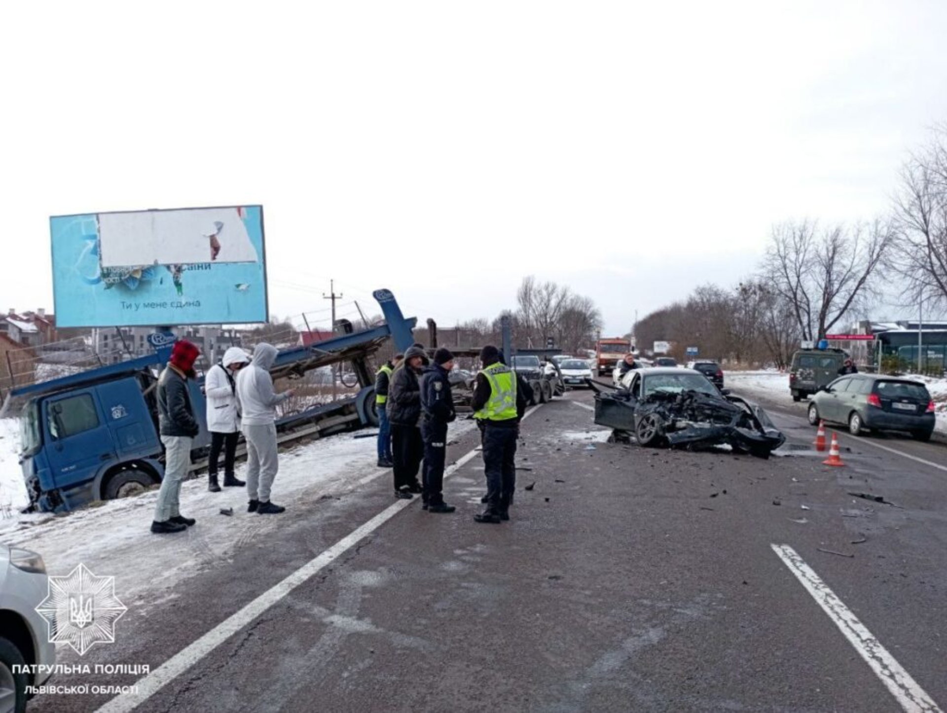 У Сокільниках не розминулись три автомобілі