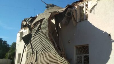 У Львові через атаку «шахедів» пошкоджено будівлю Науково-дослідницького інституту