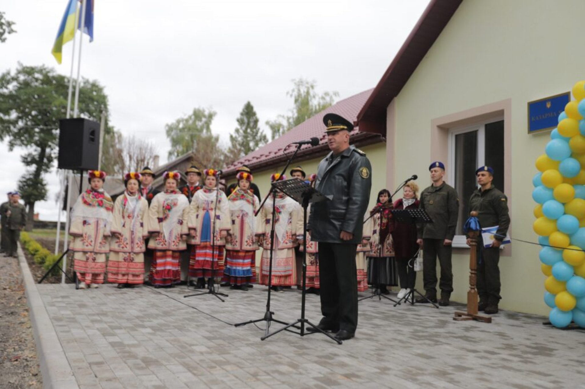 У Дрогобичі відкрили оновлену будівлю підрозділу Нацгвардії