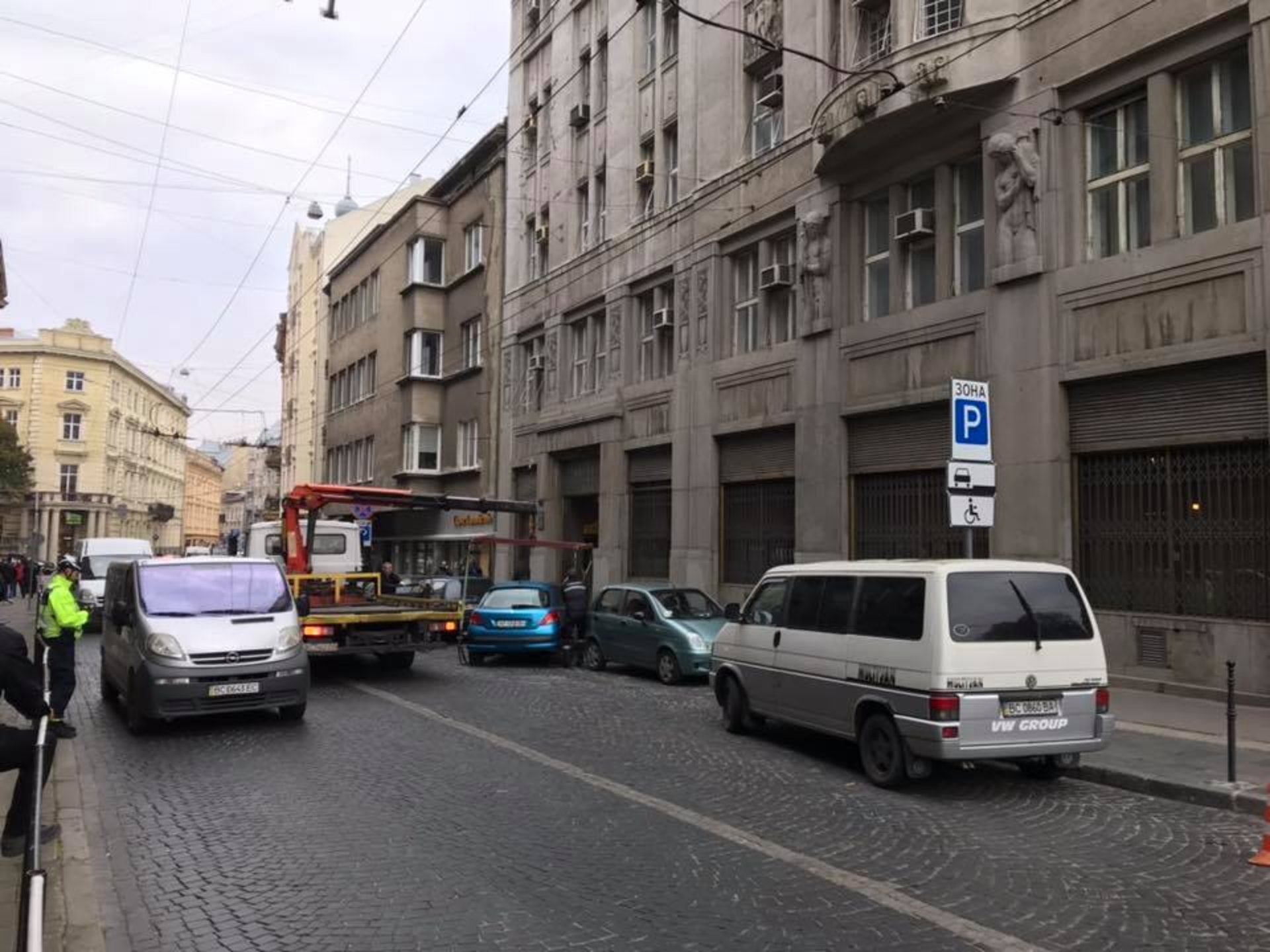 Паркування у центрі Львова