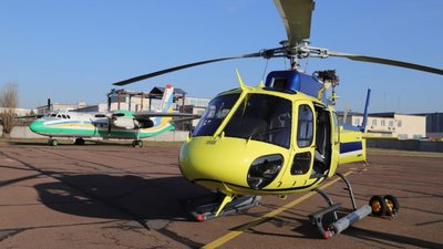 Україна отримала від Франції два гелікоптери Airbus H125