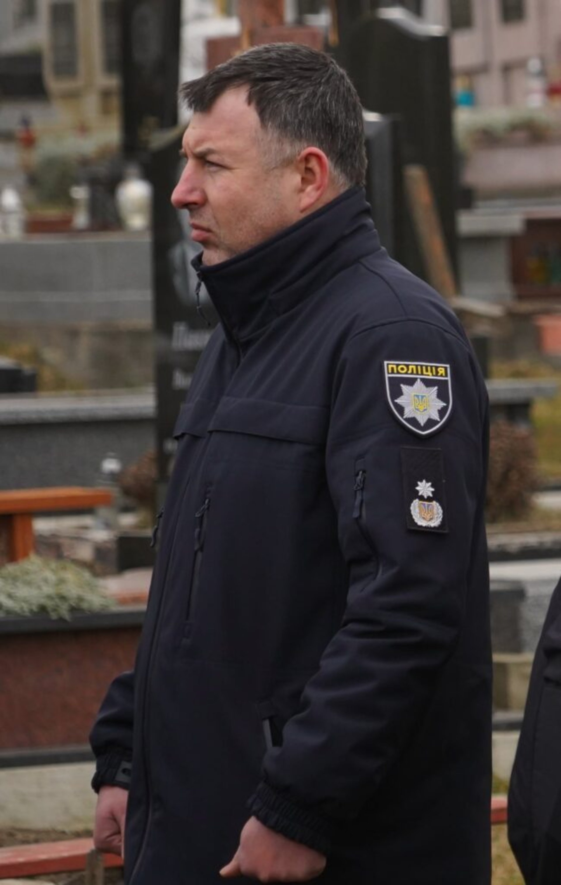 На Львівщині попрощалися з поліцейським Романом Рущишиним, фото ГУ НП у Львівській області