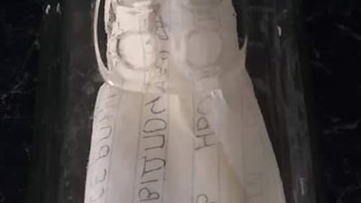 В Угорщині у Тисі знайшли записку львів'янки, написану 15 років тому (ФОТО)