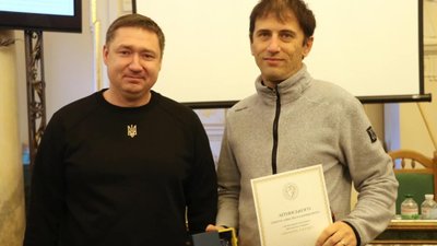 Святослава Літинського нагородили відзнакою «Золоте серце» (ФОТО, ВІДЕО)