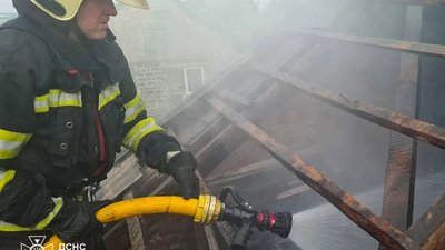 На Львівщині через газовий балон мало не згорів будинок