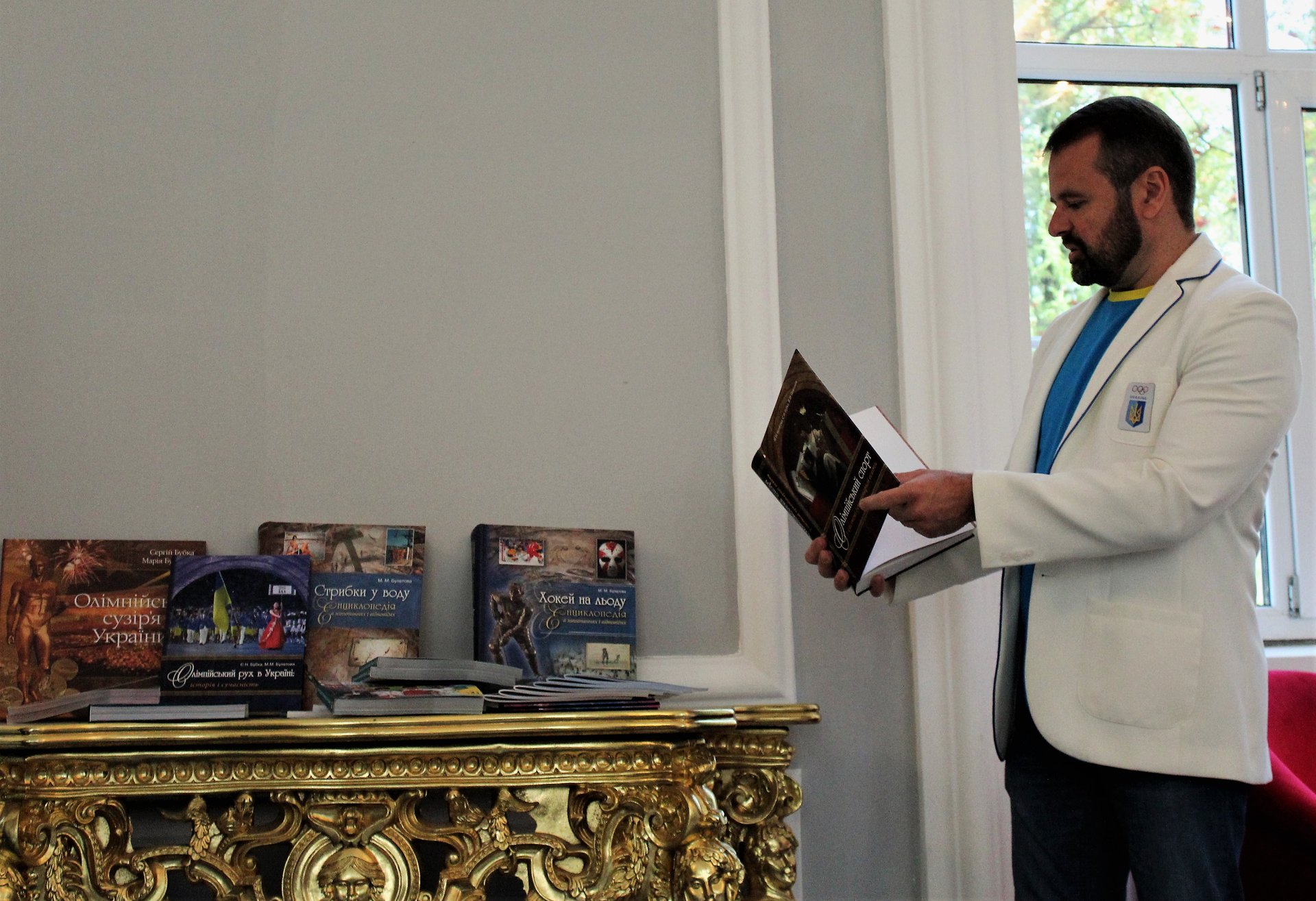 У Хирові на Львівщині презентували Олімпійський куточок, фото Оксана Вацеба