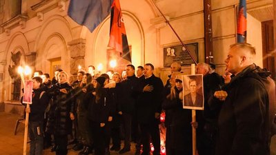 Олег Синютка долучився до вшанування Героїв ОУН Біласа та Данилишина (ФОТО)