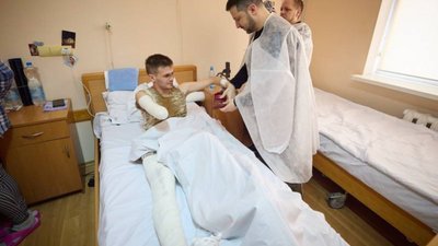 Зеленський у Львові відвідав захисників України