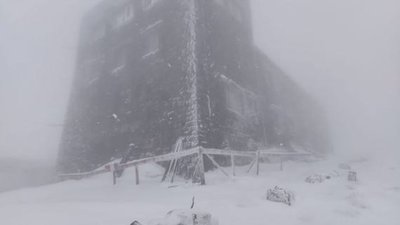 На Горі Піп Іван справжня зима