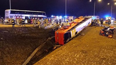 ДТП за участі українського автобуса у Польщі: водію загрожує 8 років (ВІДЕО)