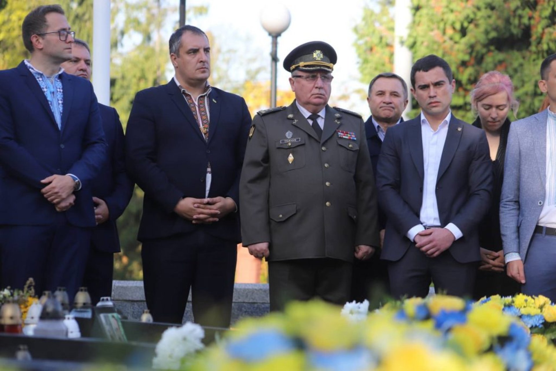 У Львові з військовими почестями перепоховали воїнів УПА. Фото Олександра Ганущина