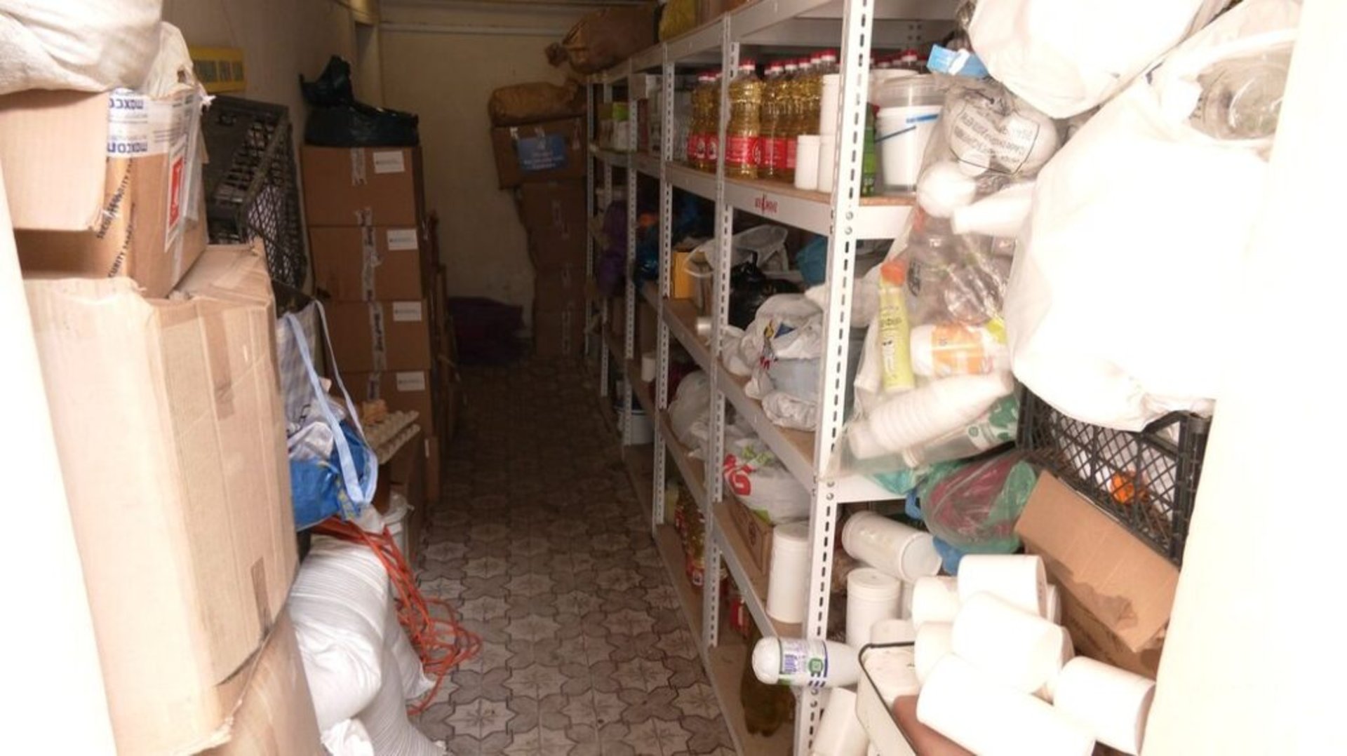 Склад з продуктами. Суспільне Львів