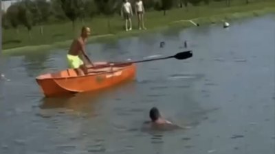 На Львівщині мало не втопився чоловік (ВІДЕО)