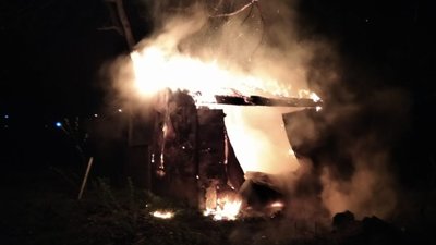 У Стрию на згарищі виявили тіло людини