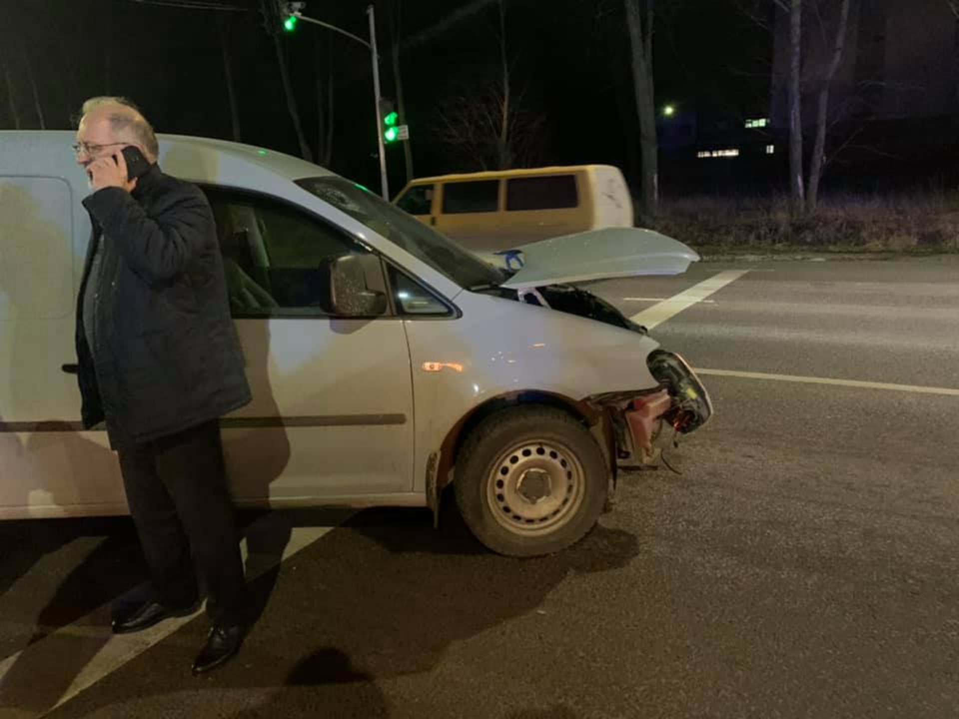 У Рясне не розминулись автомобілі. Фото Варта-1