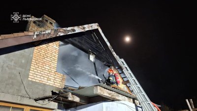 Львівський район: вогнеборці врятували від знищення вогнем житловий будинок