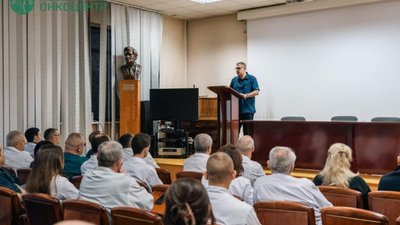 У Львівському онкологічному центрі відбулася урочиста нарада з нагоди Різдвяних свят