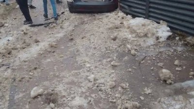 У мережі показали відео аварії на Княгині Ольги