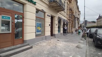 У Львові вдруге за день обвалився балкон (ФОТО)