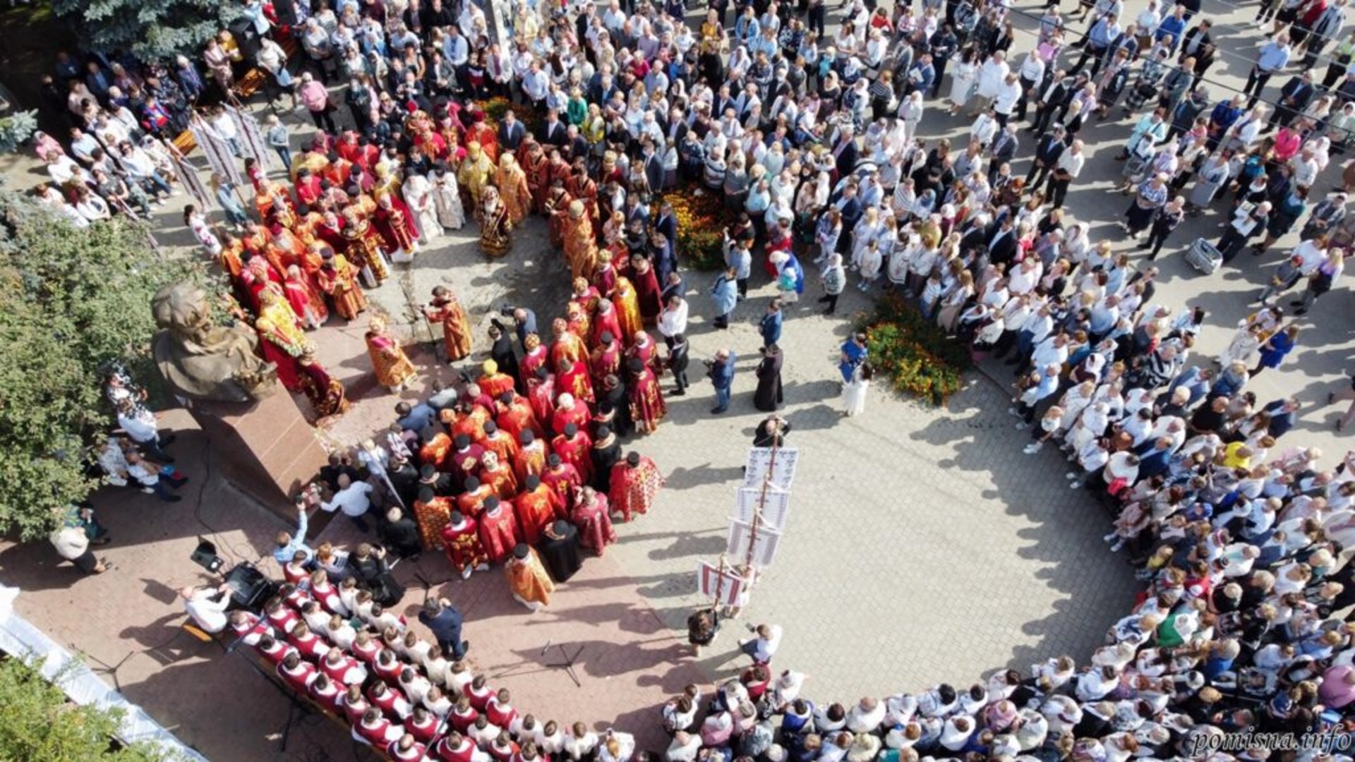 Епіфаній на Львівщині звершив освячення відновленого пам’ятника преподобному Іоану Вишенському., фото ПЦУ