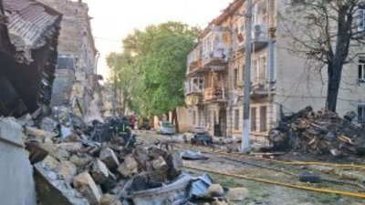 В Одесі знищили декорації до фільму "Довженко"