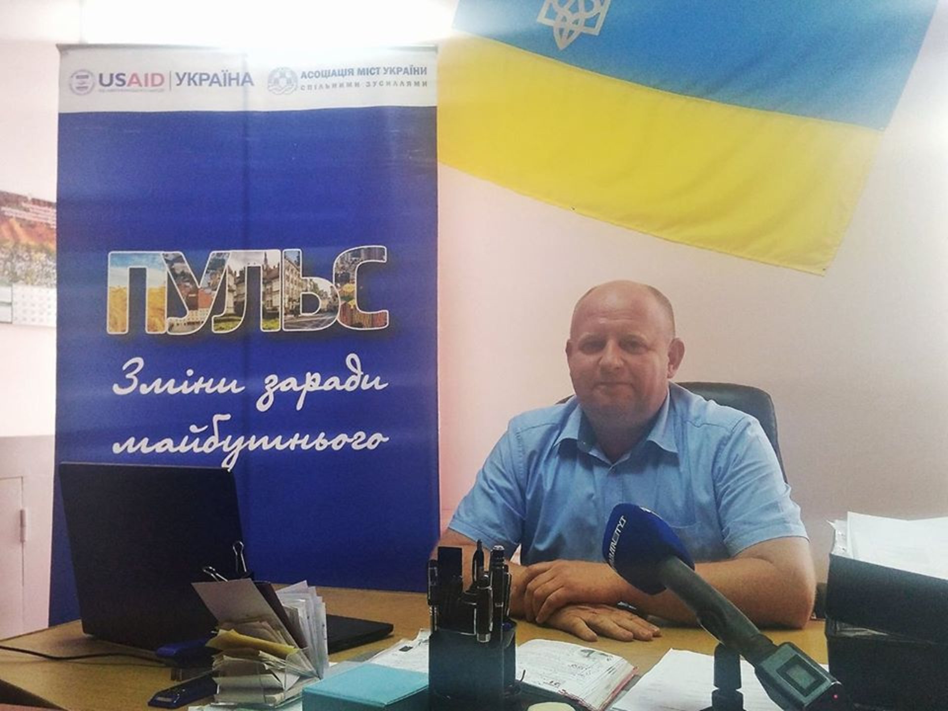 Голова Жовтанецької ОТГ Ярослав Деркач