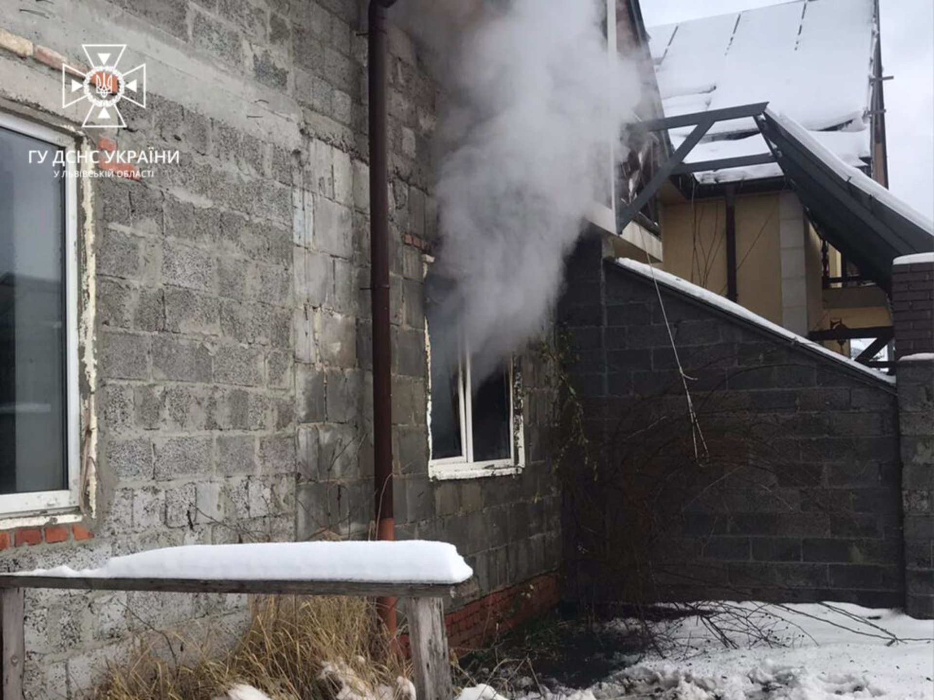 У Зубрі під час пожежі врятували чоловіка і кота