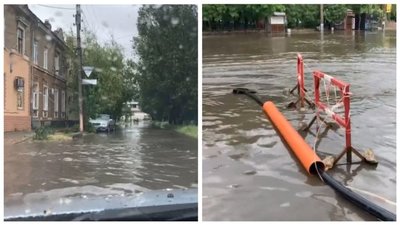 На Запоріжжі підтопило три курорти (ФОТО, ВІДЕО)