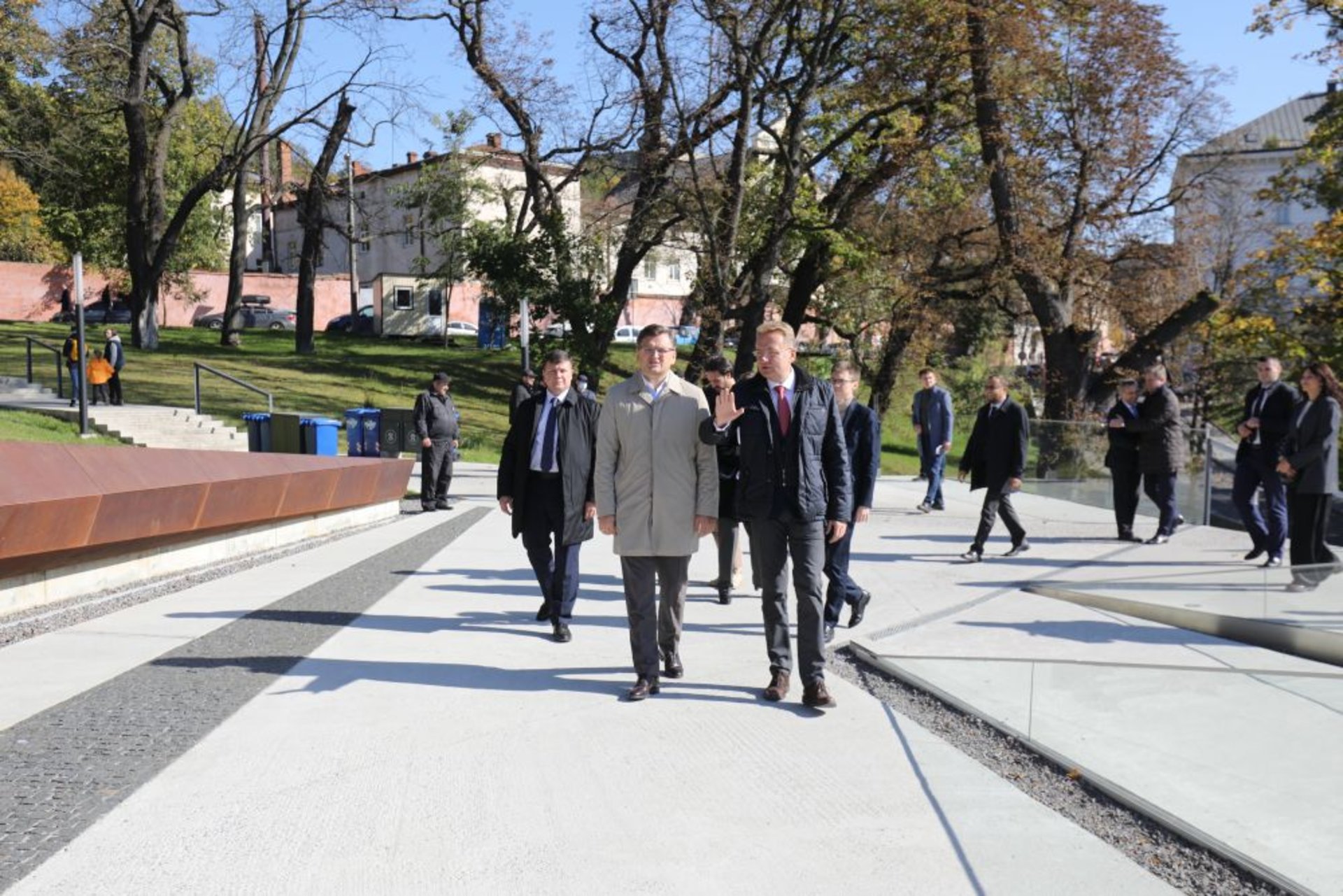 Міністр закордонних справ Турецької Республіки вшанував Героїв Небесної Сотні у Львові, фото ЛМР
