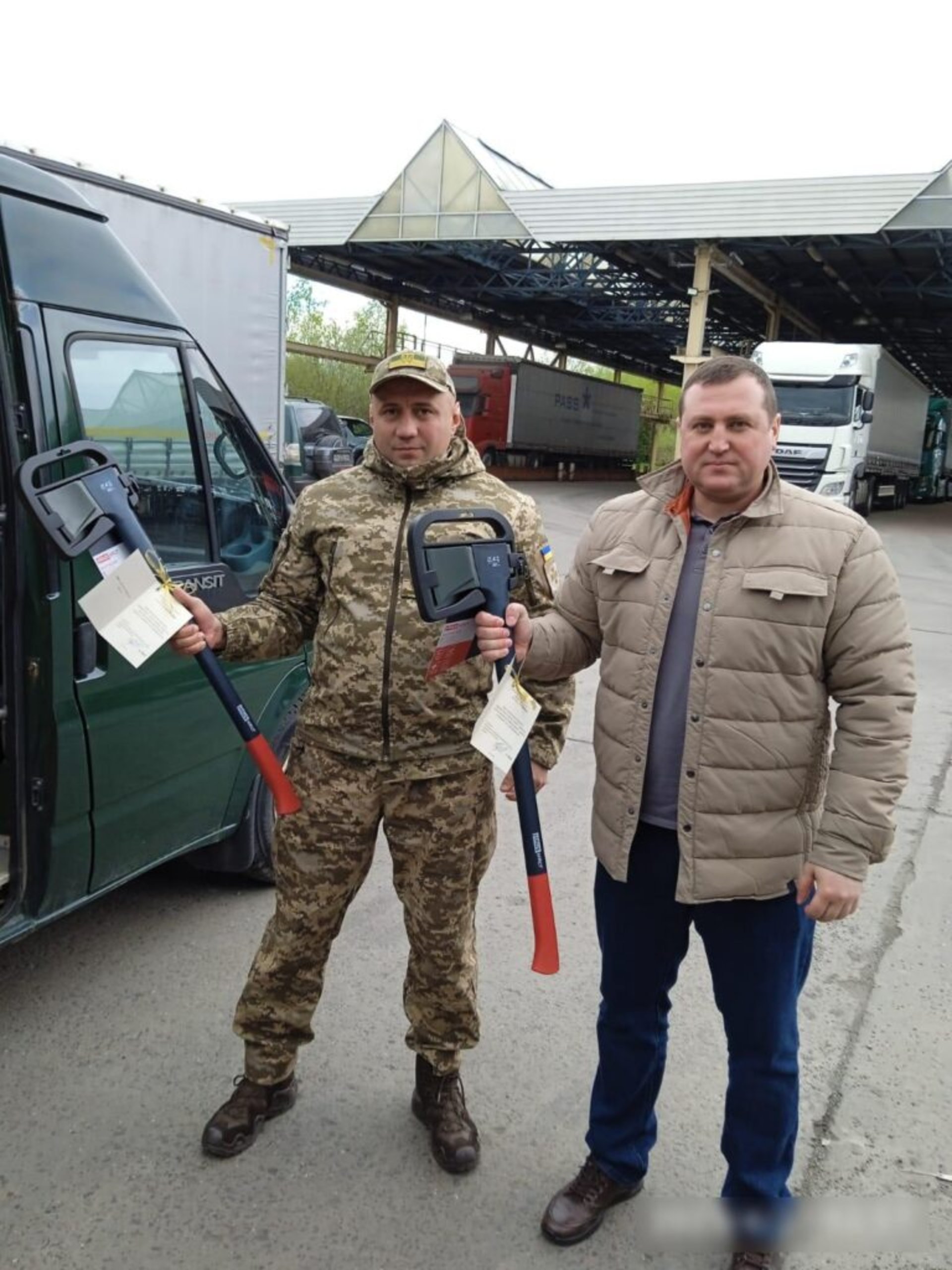 На Львівщині прикордонники отримали волонтерську допомогу