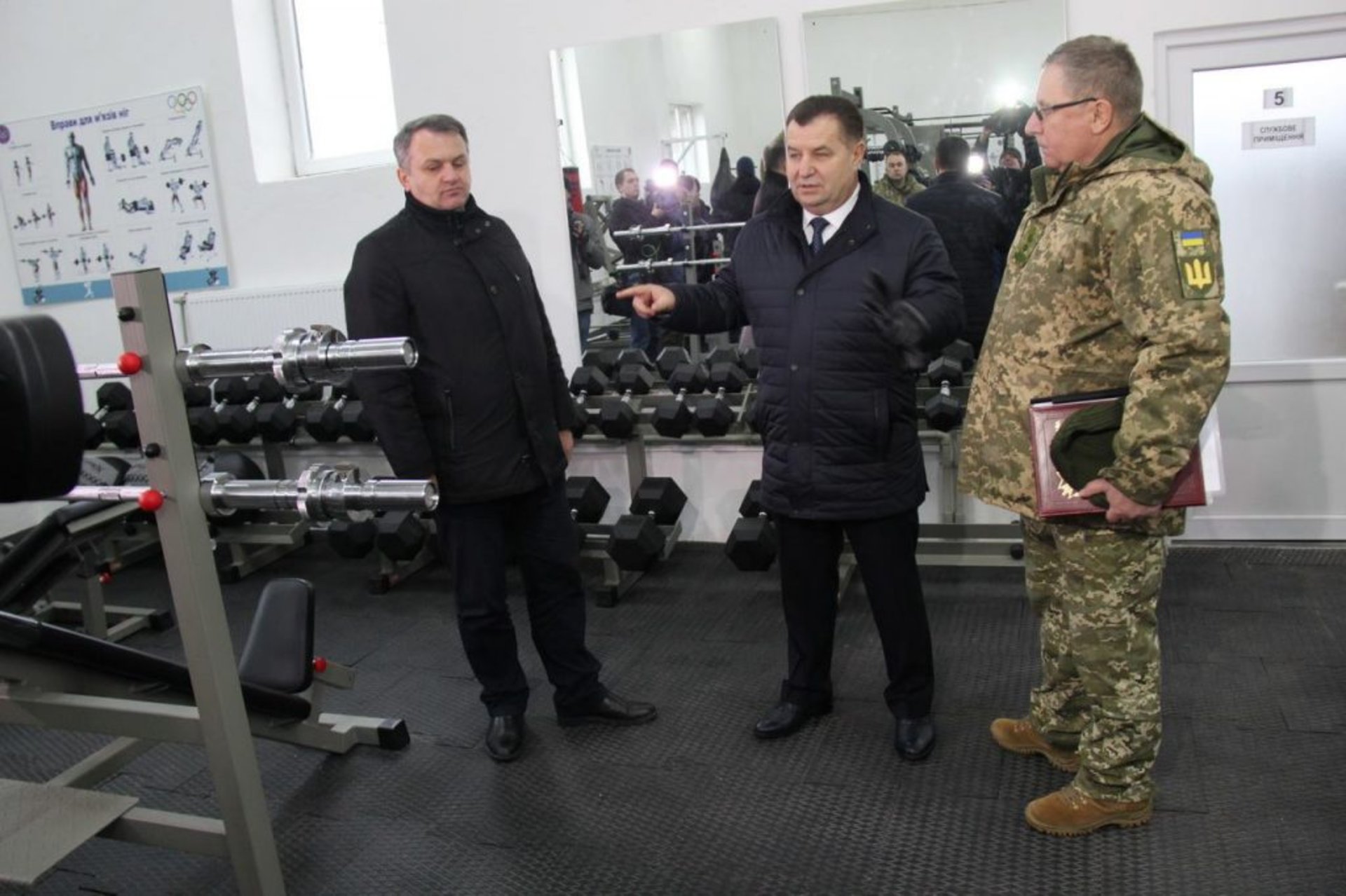 На Яворівському полігоні оглянули новозбудоване житло для військовослужбовців. Фото: Павло Ткачук