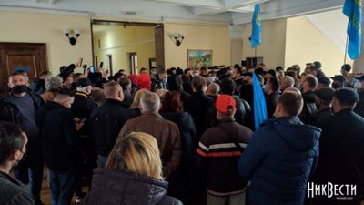 У Миколаєві протестували проти карантину (ФОТО, ВІДЕО)