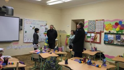 Синютка відвідав школу у Бібрці