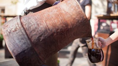 Як у Львові в 20-літровій джезві каву варили (ФОТО)