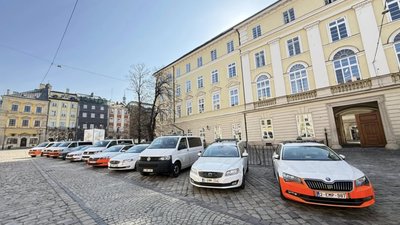 До Львова прибув гуманітарний конвой із бельгійського міста Мехелен