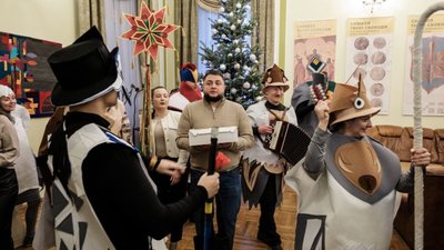 У Львівську облраду прийшов вертеп