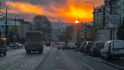 Біля Львова виникла пожежа