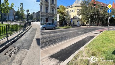 «Львівавтодор» офіційно визнав дефекти на вулиці Степана Бандери