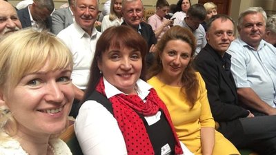 Люди Садового привітали нового голову Львівської ОДА