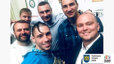 Брати Клички нагородили у Львові найкращих спортсменів-медалістів Європейських ігор